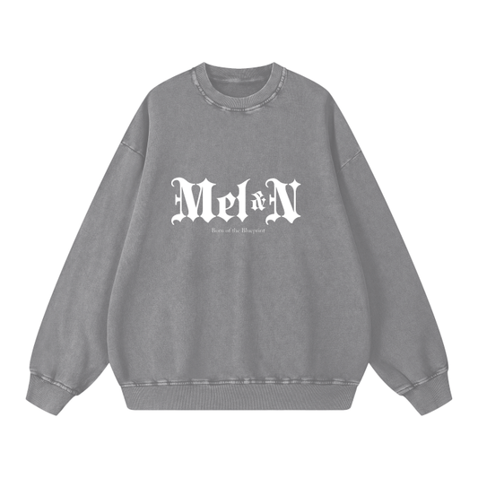 Acid Wash Oversize Sweatshirt - 360 GSM