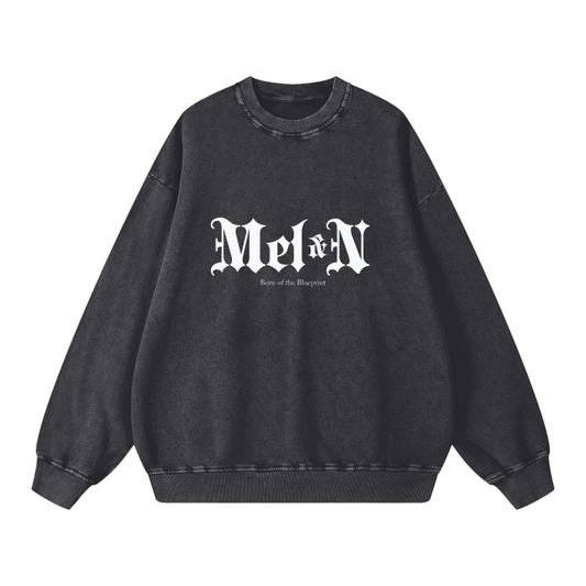 Acid Wash Oversize Sweatshirt - 360 GSM